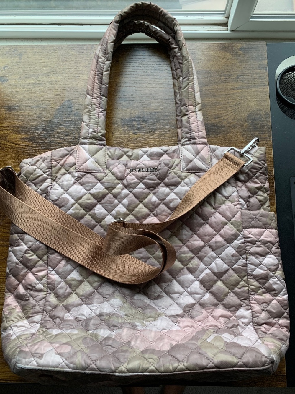 MZ Wallace Blush Camo Max Bag